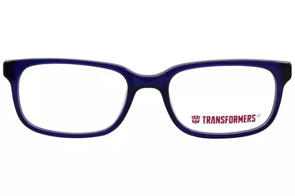 Transformers Has-Crush Eyeglasses Youth Kids Boy's Full Rim Rectangle Shape 