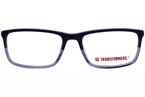  Transformers Has-Electric Eyeglasses Youth Kids Boy's Full Rim Rectangle Shape 