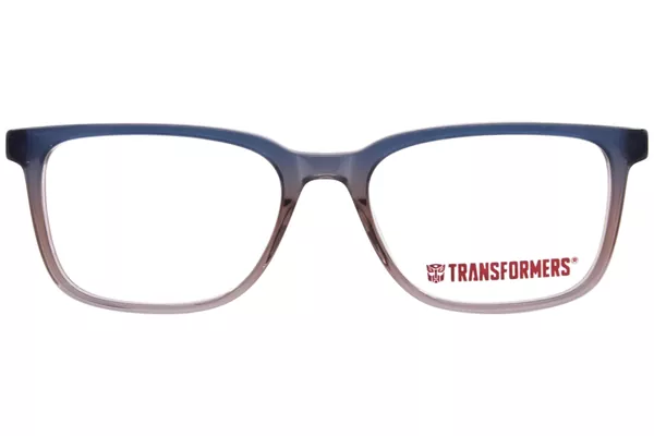  Transformers Power Eyeglasses Youth Kids Boy's Full Rim Rectangle Shape 