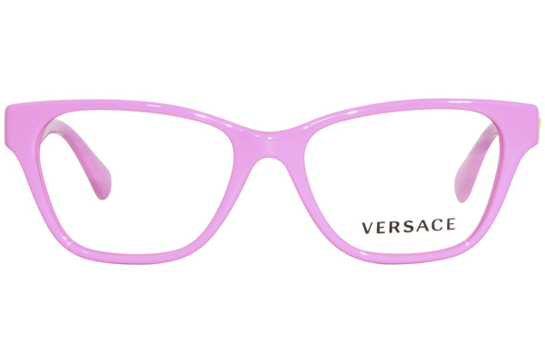  Versace VK3003U Eyeglasses Youth Kids Girl's Full Rim Rectangle Shape 