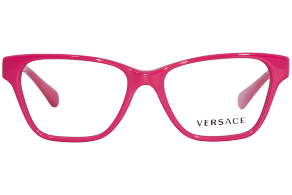  Versace VK3003U Eyeglasses Youth Kids Girl's Full Rim Rectangle Shape 