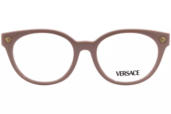  Versace VK3009U Eyeglasses Youth Kids Girl's Full Rim Round Shape 