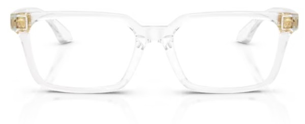  Versace VK3015U Eyeglasses Youth Kids Boy's Full Rim Rectangle Shape 