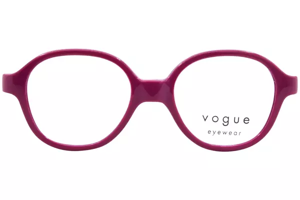  Vogue VY2011 Eyeglasses Youth Kids Full Rim Pillow Shape w/Strap 