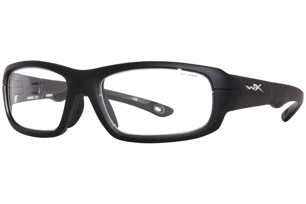  Wiley X Gamer Eyeglasses Youth Full Rim Rectangle Shape 