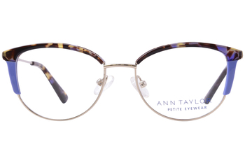 Ann Taylor Atp824 C02 Gold Tortoise Authentic Eyeglasses 48-16-130 ann-taylor-atp824-eyeglasses-  main image 4