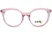 2BB BB Beryl Eyeglasses Youth Kids Girl's Full Rim Round Shape