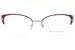Betsey Johnson Ambitious Eyeglasses Youth Kids Girl's Semi Rim Cat Eye