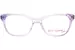 Betsey Johnson Candy Eyeglasses Youth Kids Girl's Full Rim Rectangle Shape