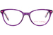 Betsey Johnson Cosmic Eyeglasses Youth Kids Girl's Full Rim Oval Shape