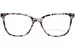 Betsey Johnson Noneya Eyeglasses Youth Kids Girl's Full Rim Square Shape