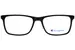 Champion CU Stunt Eyeglasses Youth Kids Boy's Full Rim Rectangle Shape