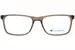 Champion CU Stunt Eyeglasses Youth Kids Boy's Full Rim Rectangle Shape