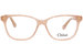 Chloe CC0003O Eyeglasses Girl's Full Rim Rectangle Shape
