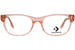 Converse CV5073Y Eyeglasses Youth Kids Full Rim Rectangle Shape