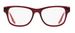 Converse CV9002Y Eyeglasses Youth Kids Girl's Full Rim Rectangle Shape