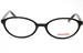 Converse Flutter Eyeglasses Youth Kids Girl's Full Rim Oval Shape