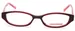 Converse Pick Me Eyeglasses Youth Kids Girl's Full Rim Oval Shape