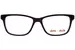 Demi Dash De-Laze Eyeglasses Youth Kids Boy's Full Rim Rectangle Shape