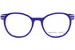 Draper James DJ1021 Eyeglasses Youth Kids Girl's Full Rim Round Shape