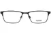 Flexon J4022 Eyeglasses Youth Kids Boy's Full Rim Rectangle Shape