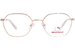 Hello Kitty HK356 Eyeglasses Youth Kids Full Rim Rectangle Shape