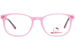 Hello Kitty HK369 Eyeglasses Youth Kids Full Rim Rectangle Shape