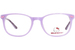 Hello Kitty HK369 Eyeglasses Youth Kids Full Rim Rectangle Shape