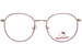 Hello Kitty HK376-1 Eyeglasses Youth Kids Girl's Full Rim Round Shape