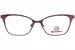 Hello Kitty HK395 Eyeglasses Youth Kids Full Rim Rectangle Shape