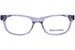 Juicy Couture JU-957 Eyeglasses Youth Kids Full Rim Rectangle Shape