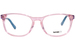 Kensie Dilemma Eyeglasses Youth Girl's Full Rim Square Shape