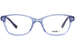 Kensie Humor Eyeglasses Youth Girl's Full Rim Rectangle Shape