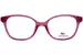 Lacoste L3662 Eyeglasses Youth Kids Girl's Full Rim Rectangle Shape