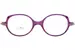 Lafont Paris Odile Eyeglasses Youth Kids Girl's Full Rim Butterfly Shape