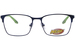 Nerf Has-Action Eyeglasses Youth Kids Boy's Full Rim Rectangle Shape