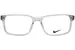 Nike 1001C Eyeglasses Youth Kids Full Rim Rectangle Shape