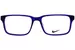 Nike 1001C Eyeglasses Youth Kids Full Rim Rectangle Shape