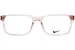 Nike 1001Y Eyeglasses Full Rim Rectangle Shape