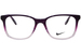 Nike 5054 Eyeglasses Youth Kids Girl's Full Rim Square Shape