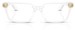 Versace VK3015U Eyeglasses Youth Kids Boy's Full Rim Rectangle Shape