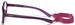 Vogue VY2011 Eyeglasses Youth Kids Full Rim Pillow Shape w/Strap