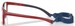 Vogue VY2016 Eyeglasses Youth Kids Full Rim Pillow Shape w/Strap