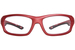 Wiley X Gamer Eyeglasses Youth Full Rim Rectangle Shape