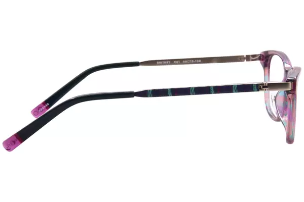  2BB BB Britney Eyeglasses Youth Kids Girl's Full Rim Cat Eye 