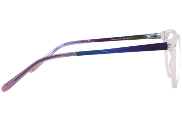  Betsey Johnson Dare-To-Dream Eyeglasses Girl's Full Rim Cat Eye 