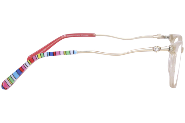  Betsey Johnson Girls Petite-Fille Eyeglasses Girl's Full Rim Square Shape 