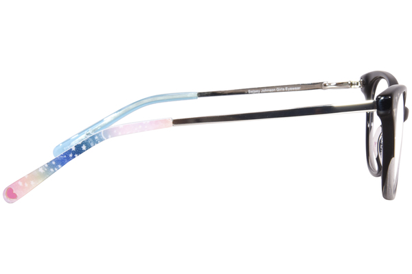  Betsey Johnson You-Go-Girl Eyeglasses Youth Kids Girl's Full Rim Cat Eye 