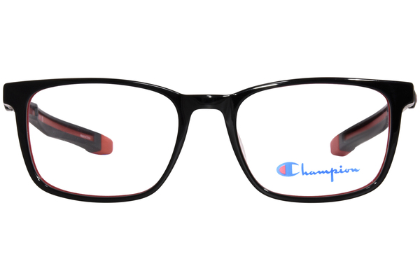  Champion Check Eyeglasses Youth Boy's Full Rim Square Shape 