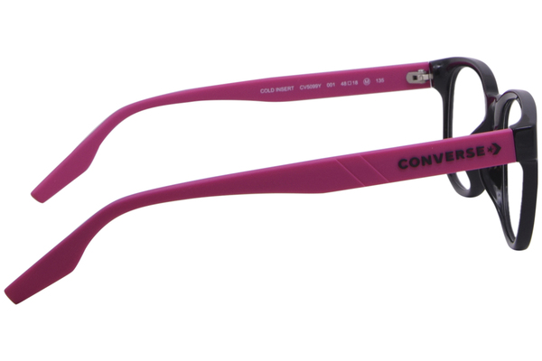 Converse CV5099Y Eyeglasses Youth Kids Girl's Full Rim Round Shape 